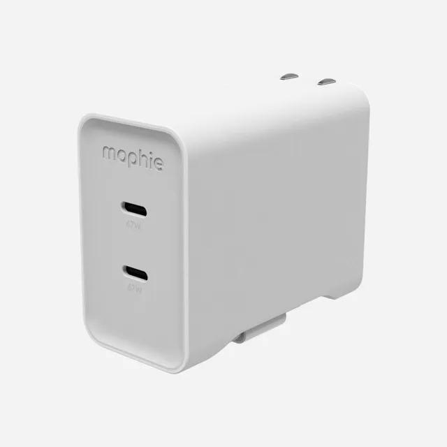 mophie-speedport-67w-chargeur-mural-double-usb-c image 1