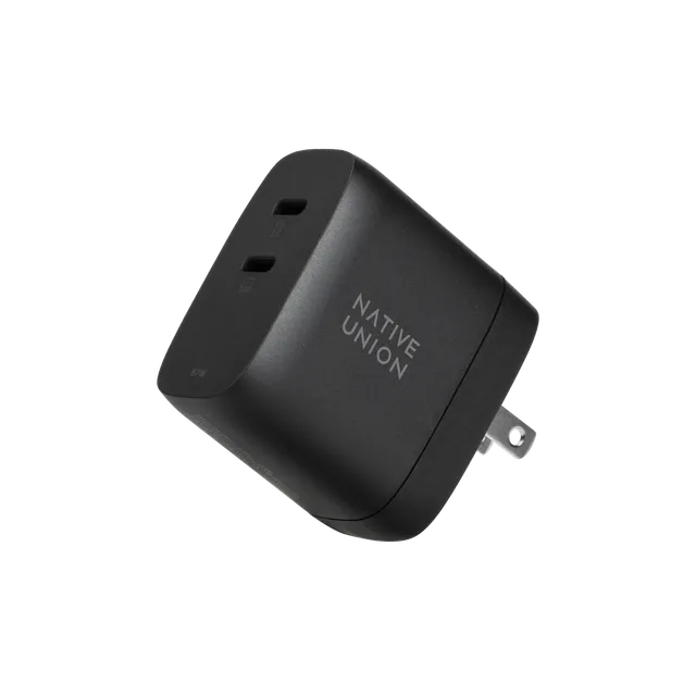 chargeur-rapide-gan-67w-native-union-avec-double-usb-c-power-delivery image 1
