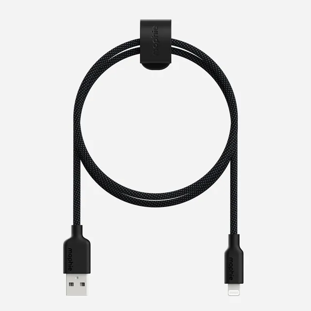 mophie-c-ble-usb-a-vers-lightning-avec-tresse-renforc-e image 1