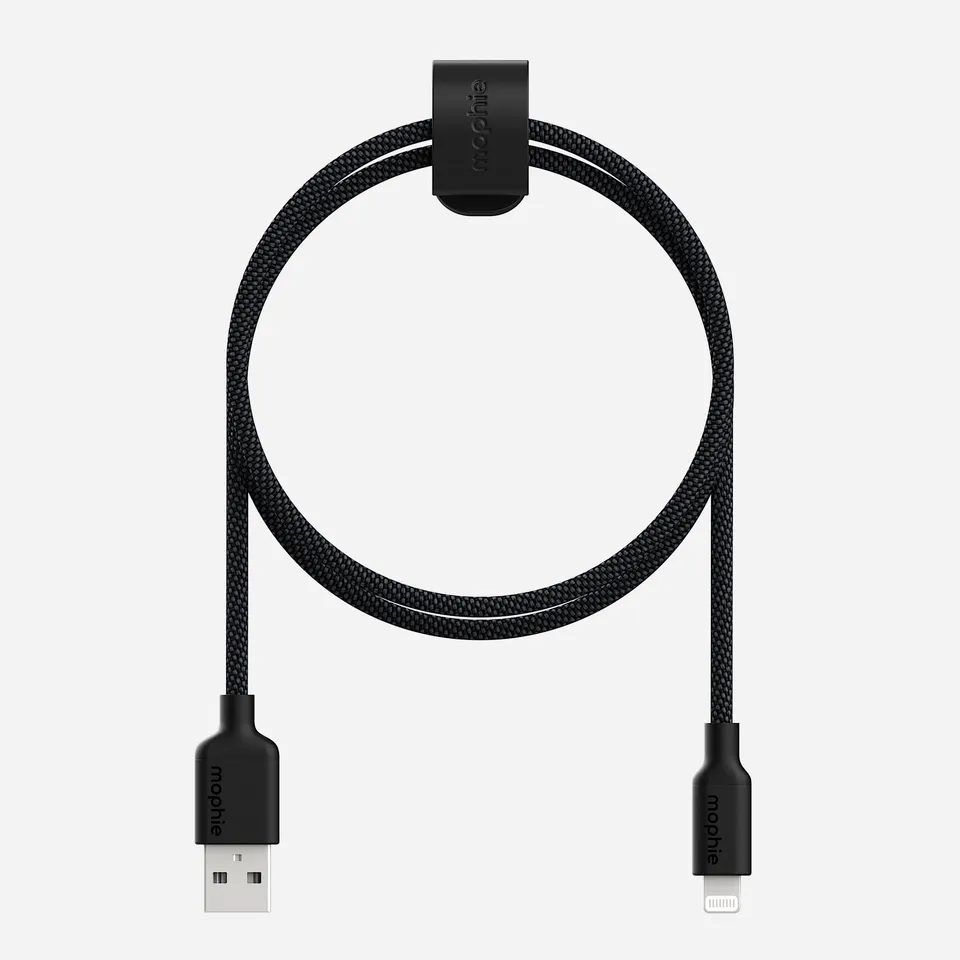 mophie-c-ble-usb-a-vers-lightning-avec-tresse-renforc-e image 1