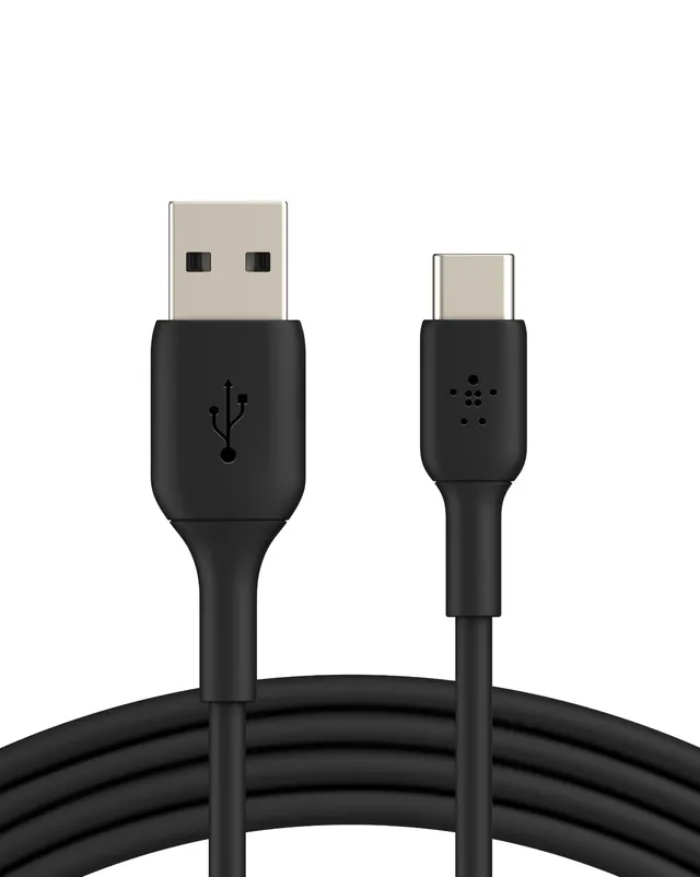 belkin-boostcharge-c-ble-usb-c-vers-usb-a-gaine-tress-e-2-m-noir image 1