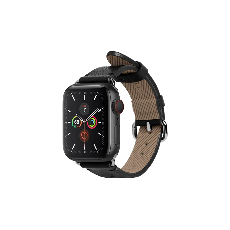 native-union-classic-strap-pour-apple-watch-38-40-41mm-bracelet-en-cuir-v-ritabl image 1