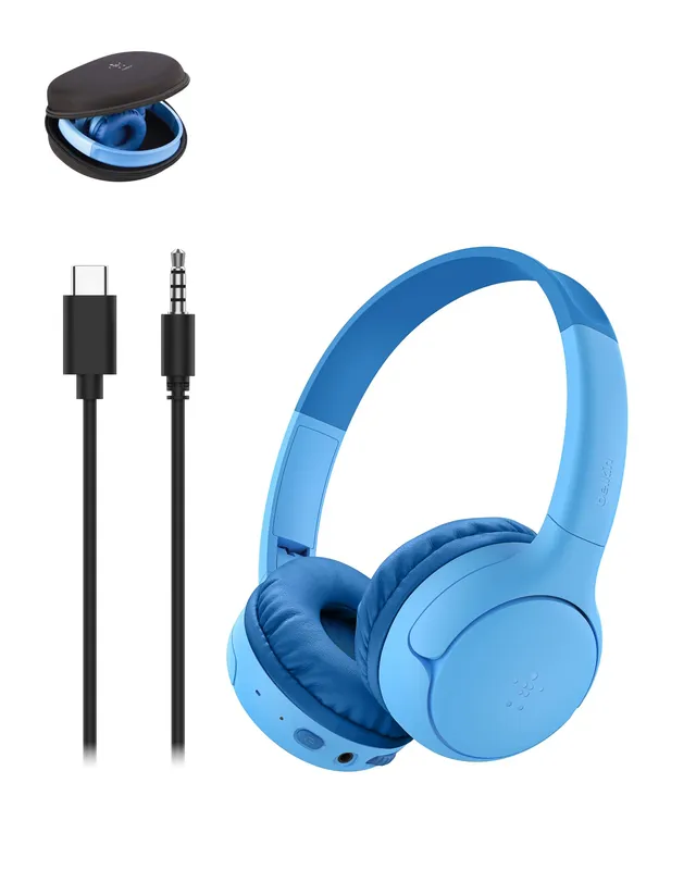 belkin-soundform-mini-2-casque-audio-sans-fil-pour-enfants-bluetooth-55-h-d-auto-3 image 1