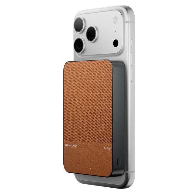 native-union-re-classic-power-bank-10000mah-batterie-magn-tique-qi2 image 1