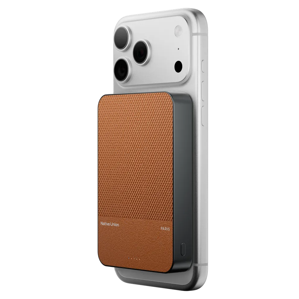 native-union-re-classic-power-bank-10000mah-batterie-magn-tique-qi2 image 1