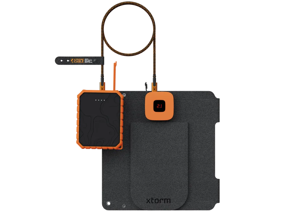 xtorm-panneau-solaire-14w-batterie-externe-rugged-10-000-mah-c-ble-usb-c-pd-240w image 1