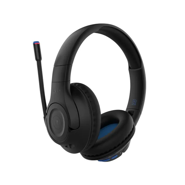casque-bluetooth-belkin-soundform-inspire-pour-enfants-safe-sound-85db-micro-35h image 1