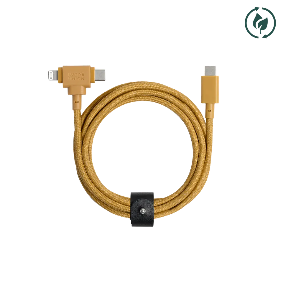 native-union-belt-cable-duo-usb-c-vers-usb-c-et-lightning image 1