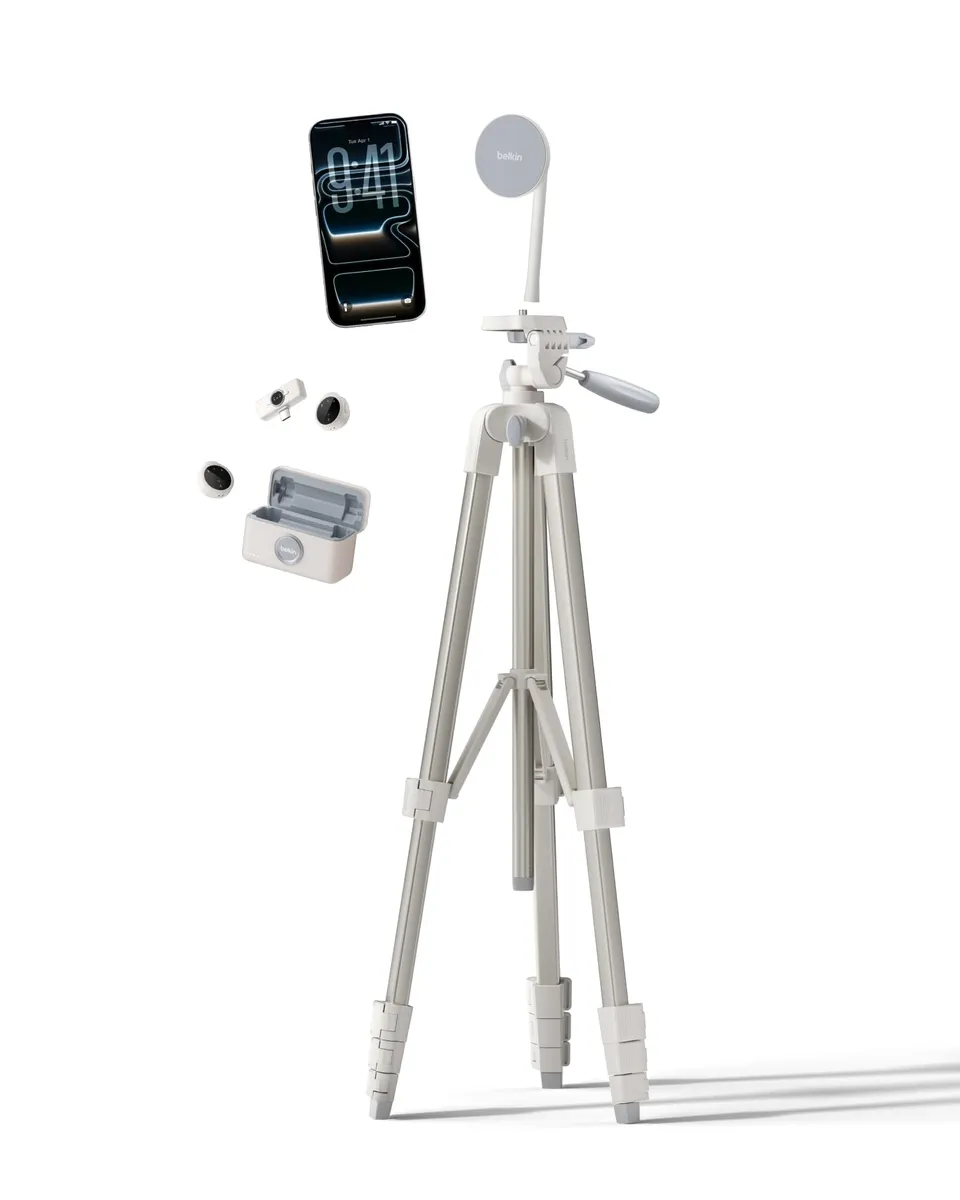 belkin-stage-kit-d-accessoires-pour-cr-ateurs-de-contenus-avec-tr-pied-support-m image 1