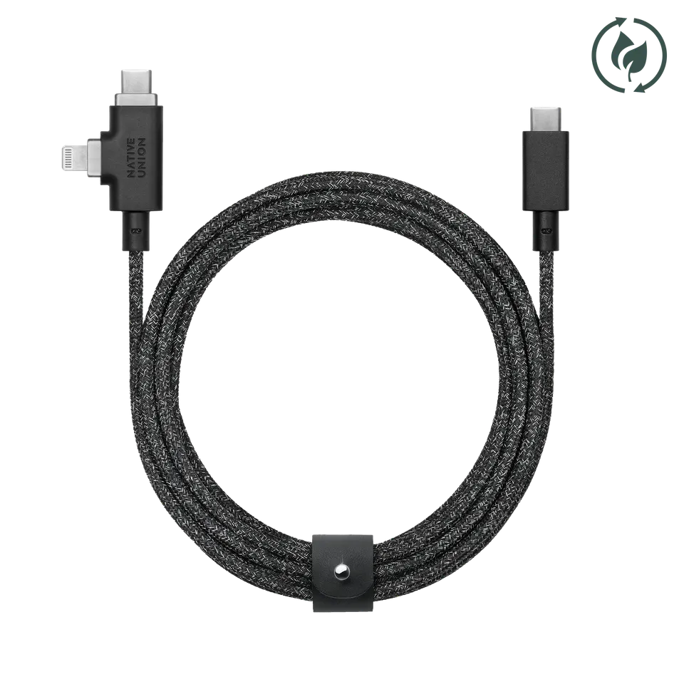 native-union-belt-cable-duo-pro-240w-usb-c-vers-usb-c-lightning-2-en-1 image 1
