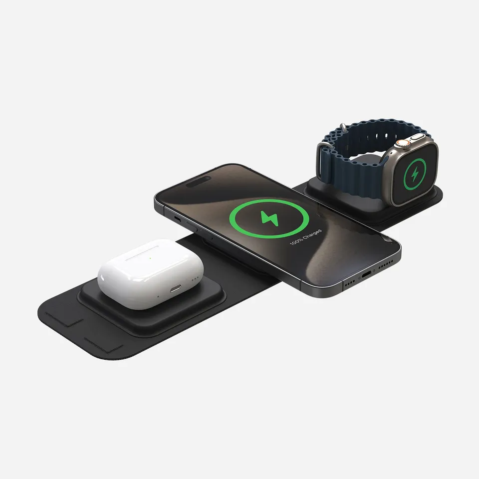 mophie-chargeur-de-voyage-3-en-1-avec-magsafe-2023-pour-iphone-apple-watch-et-ai image 1