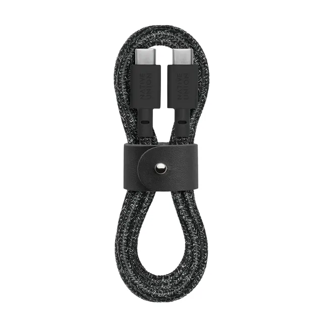 native-union-belt-cable-usb-c-vers-usb-c-1-2-m-60-w-pd-tress-kevlar-sangle-cuir- image 1
