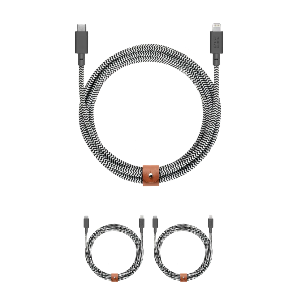 native-union-belt-cable-xl-c-ble-usb-c-vers-lightning-3-m-charge-rapide-power-de image 1