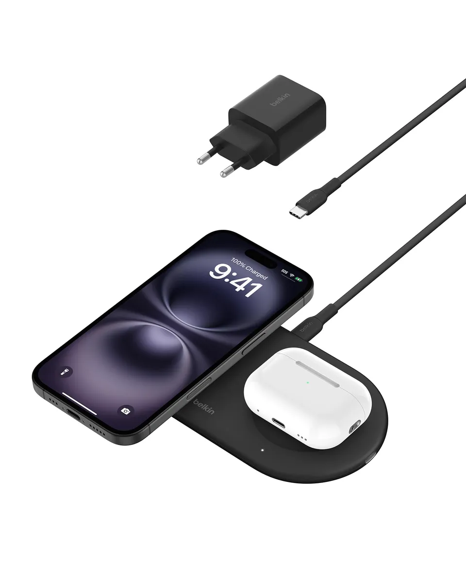 belkin-boostcharge-pro-station-de-recharge-2-en-1-qi2-15-w-avec-magsafe-pour-iph image 1