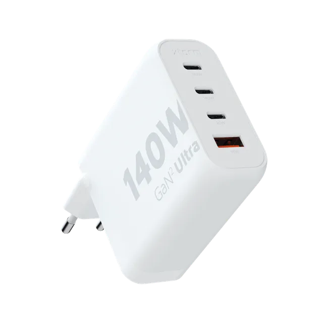 xtorm-140w-gan2-laptop-wall-charger-s-rie-volt-blanc image 1
