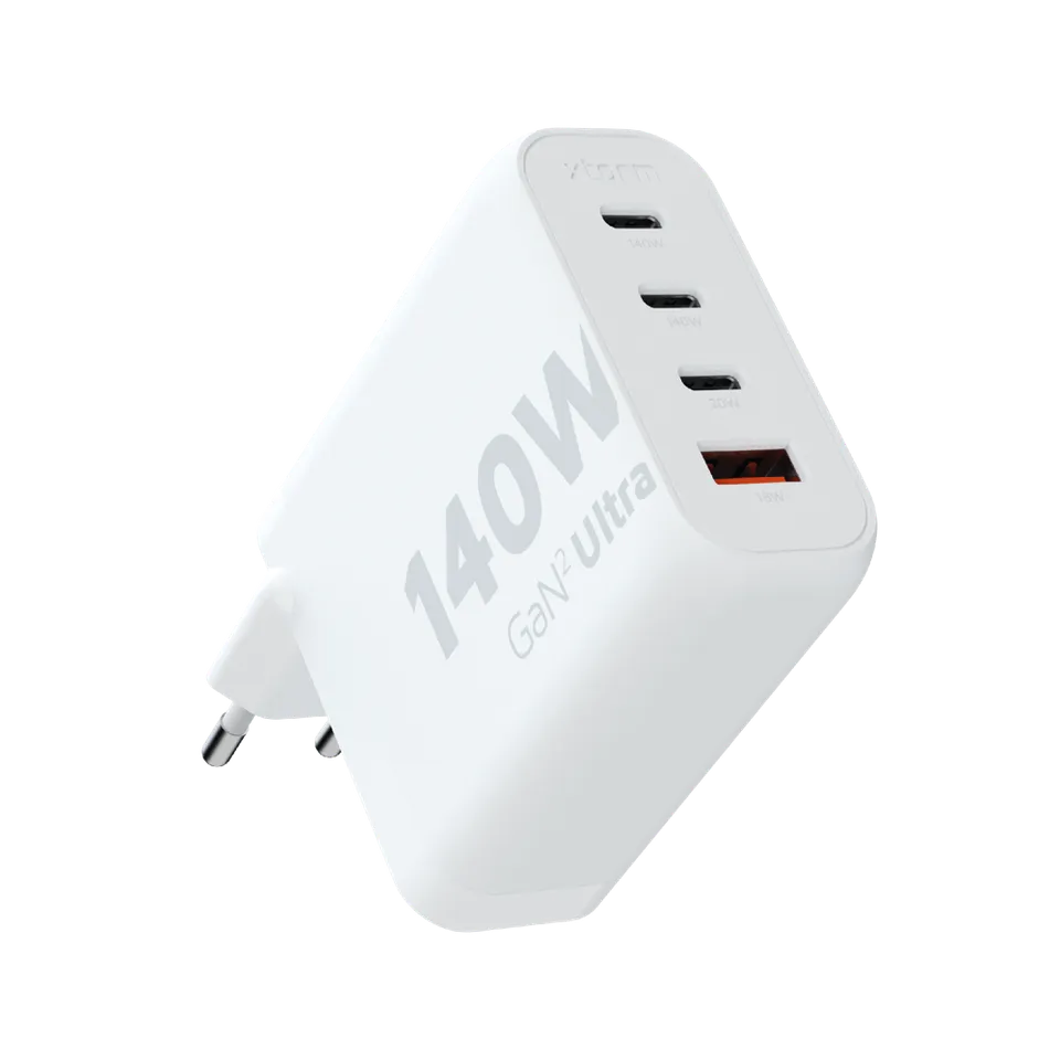 xtorm-140w-gan2-laptop-wall-charger-s-rie-volt-blanc image 1