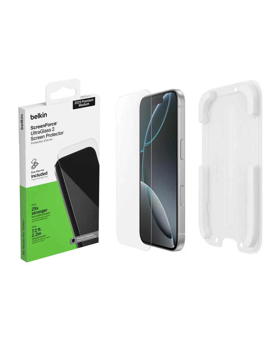 belkin-screenforce-ultraglass-2-protection-d-cran-pour-iphone-17-pro-verre-tremp image 1