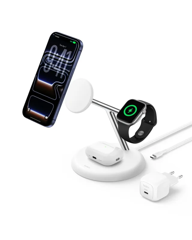 belkin-ultracharge-station-de-recharge-sans-fil-3-en-1-25w-qi2-2-compatible-mags image 1