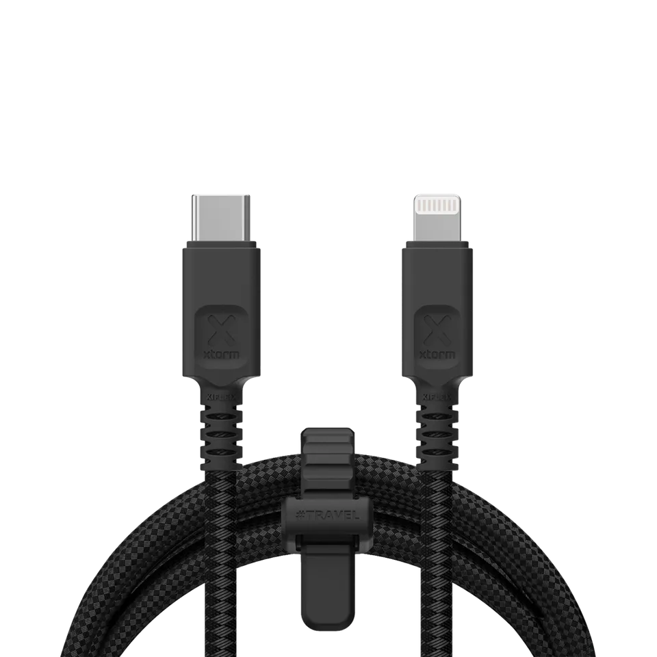 xtorm-next-gen-c-ble-usb-c-vers-lightning-3m-noir image 1