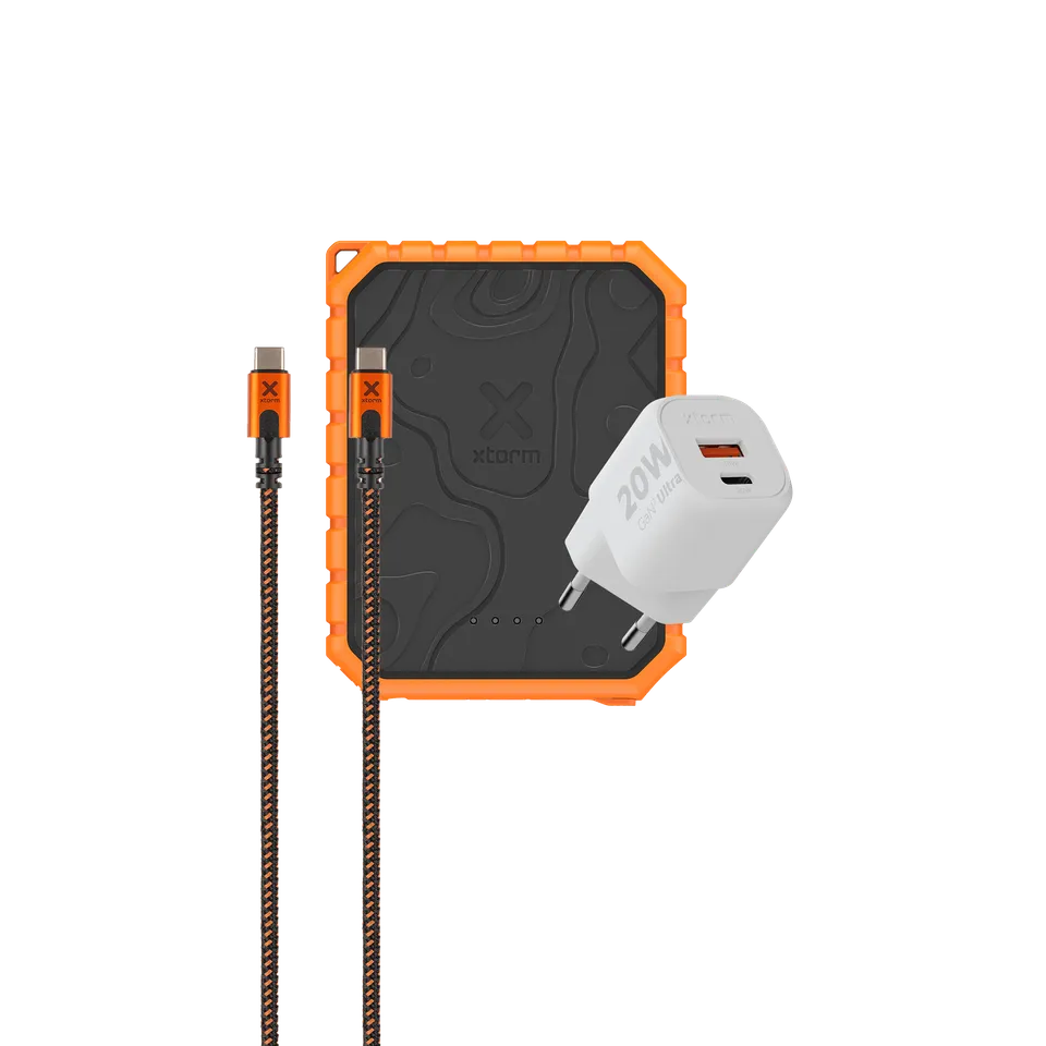 xtorm-outdoor-power-bundle-power-bank-rugged-10-000-mah-c-ble-240w-chargeur-20w image 1