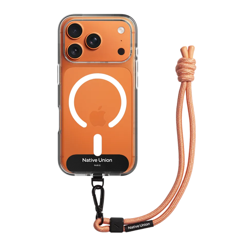 native-union-re-clear-iphone-case-city-grip-set-coque-et-bracelet image 1