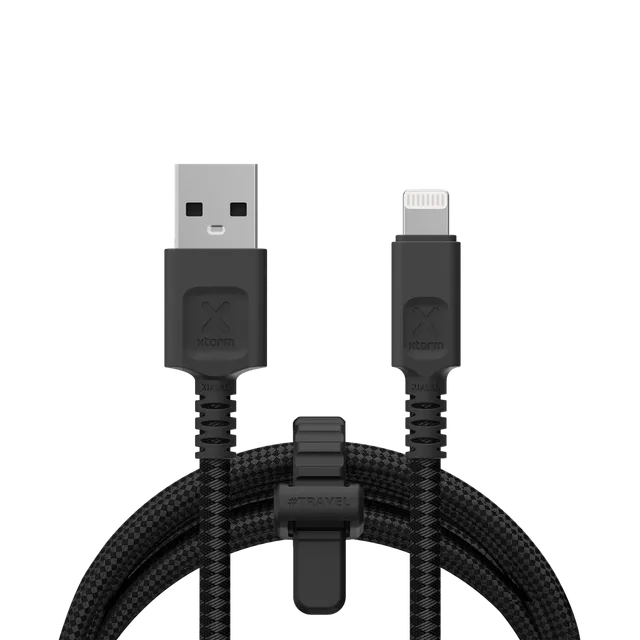 xtorm-next-gen-cable-usb-a-vers-lightning-3-m-noir image 1