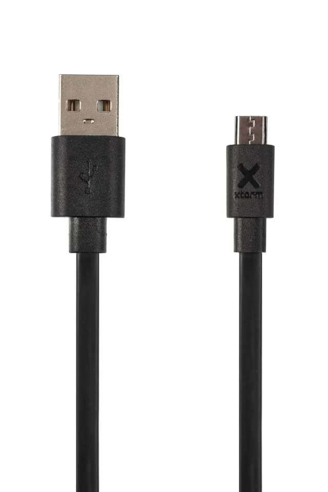 xtorm-flat-cable-series-c-ble-usb-a-vers-micro-usb-1-m image 1