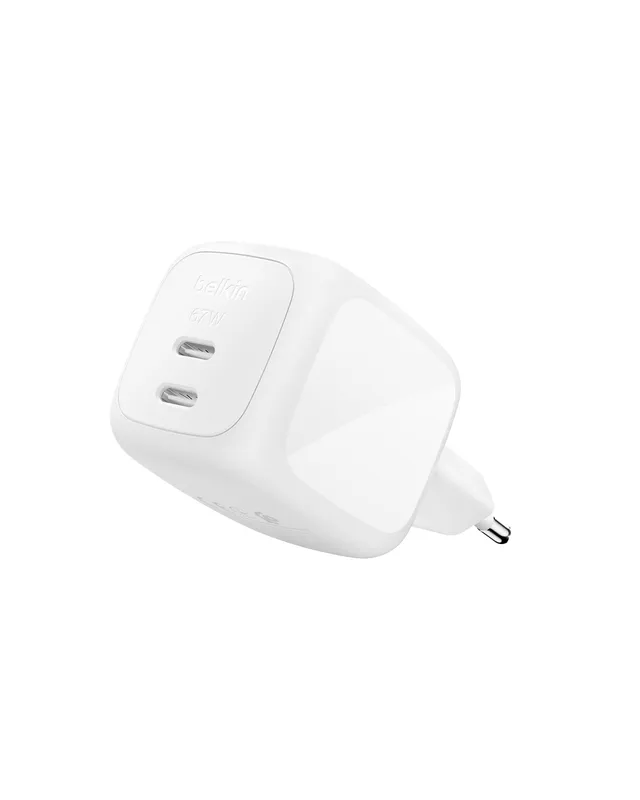 belkin-boostcharge-pro-chargeur-usb-c-67w-gan-2-ports-pour-macbook-iphone-samsun image 1