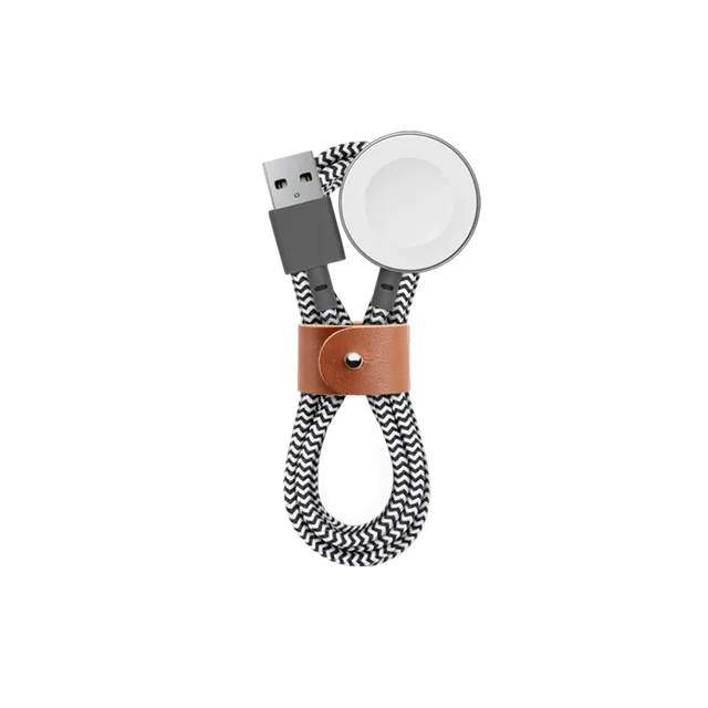 native-union-belt-watch-chargeur-apple-watch-avec-sangle-en-cuir image 1