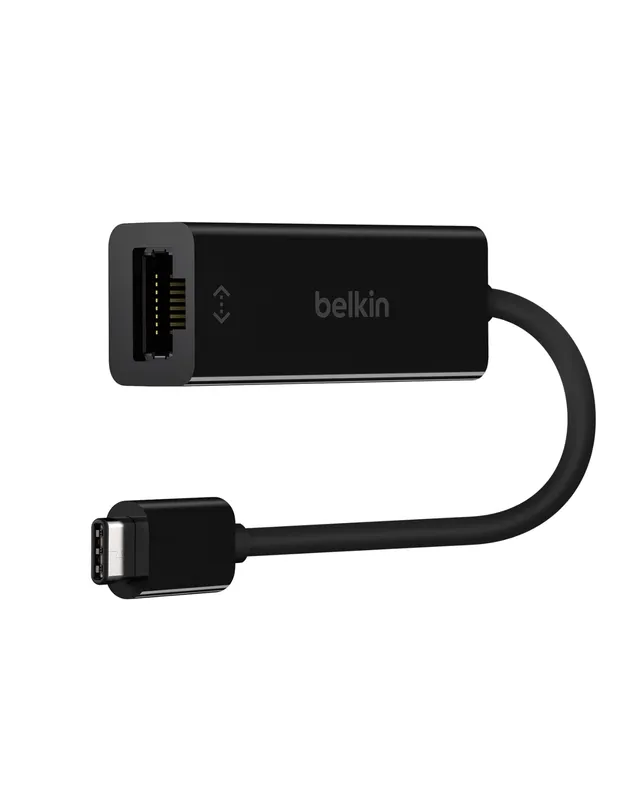 belkin-adaptateur-usb-c-vers-ethernet-gigabit-noir image 1