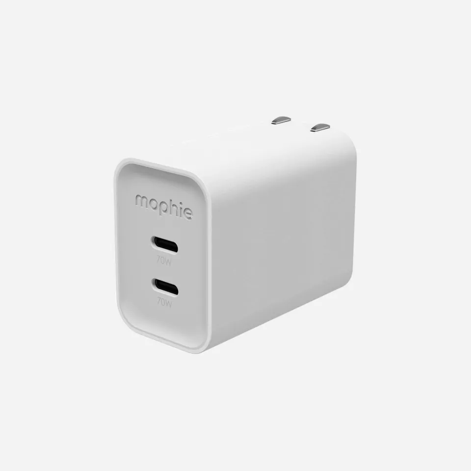 mophie-speedport-70w-chargeur-mural-usb-c-gan-2-ports image 1