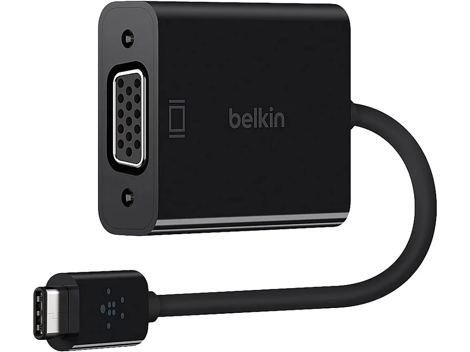 belkin-adaptateur-usb-c-vers-vga-noir-connectez-votre-macbook-ou-ipad-compatible image 1