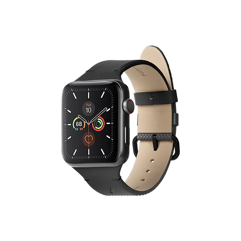native-union-re-classic-band-pour-apple-watch-bracelet-en-cuir-v-g-tal image 1