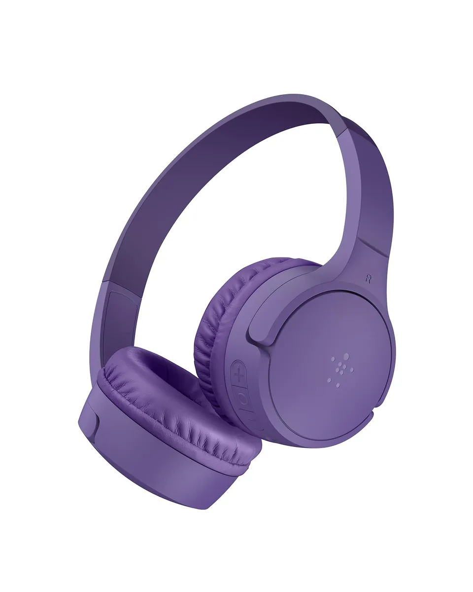 belkin-soundform-mini-casque-audio-sans-fil-pour-enfants-avec-micro-int-gr-viole image 1