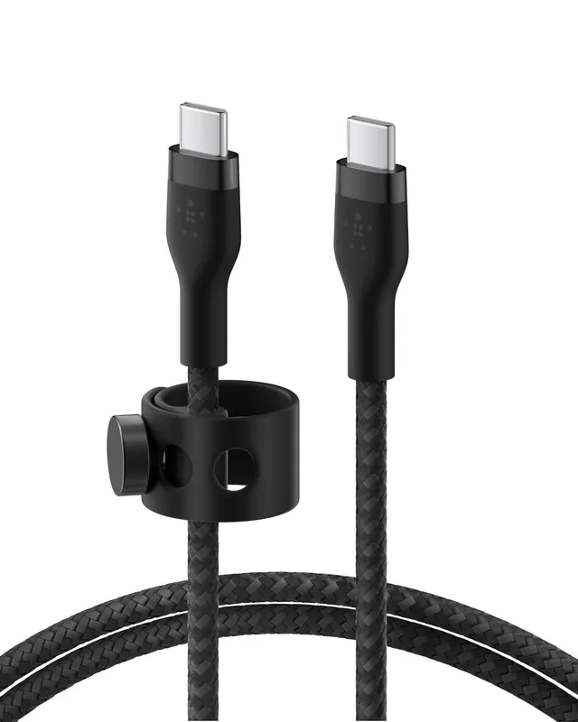 belkin-boostcharge-pro-flex-c-ble-usb-c-gaine-tress-e-2-m-noir image 1