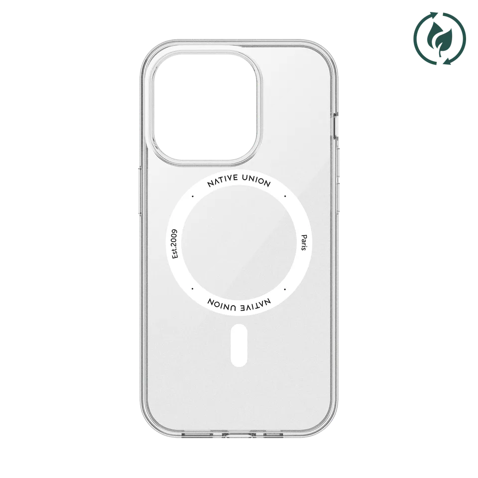 coque-native-union-re-clear-pour-iphone-14-transparente-recycl-e-magsafe image 1