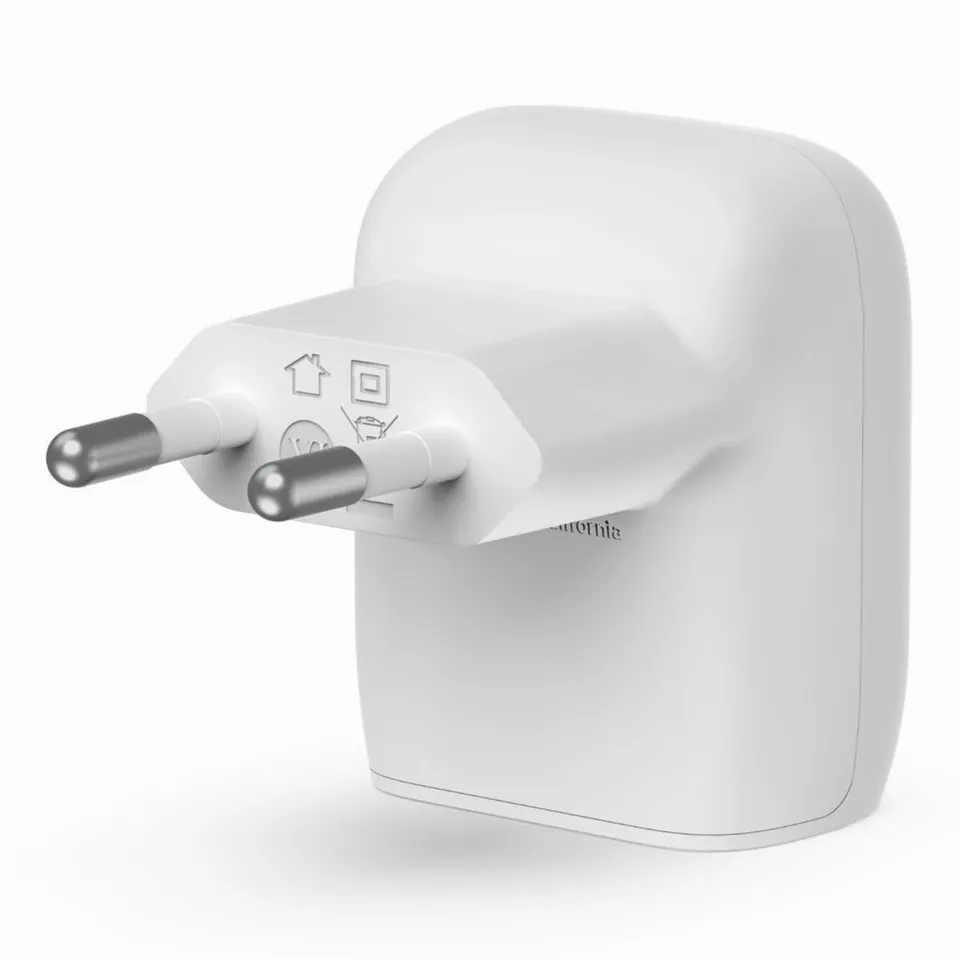 chargeur-secteur-belkin-usb-c-power-delivery-20-w-pd-3-1-pps-compact-blanc image 1