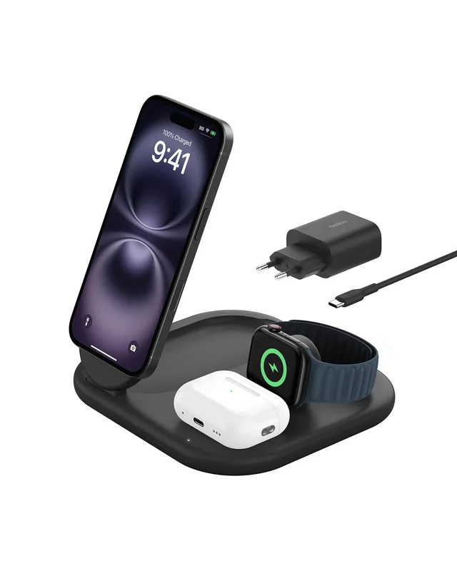 belkin-boostcharge-socle-de-recharge-3-en-1-aimant-et-pliable-qi2-15-w-compatibl image 1