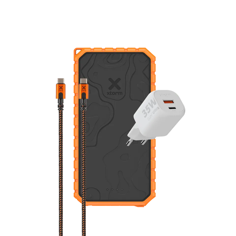 xtorm-rugged-power-bank-20-000-mah-c-ble-usb-c-240w-1-5-m-chargeur-35w image 1