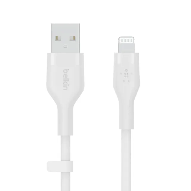 belkin-c-ble-usb-a-vers-lightning-boostcharge-flex-en-silicone-3-m-certifi-mfi-b image 1