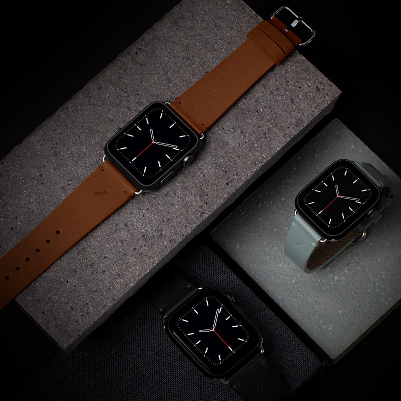 native-union-classic-strap-pour-apple-watch-38-40-41mm-bracelet-en-cuir-v-ritabl image 4