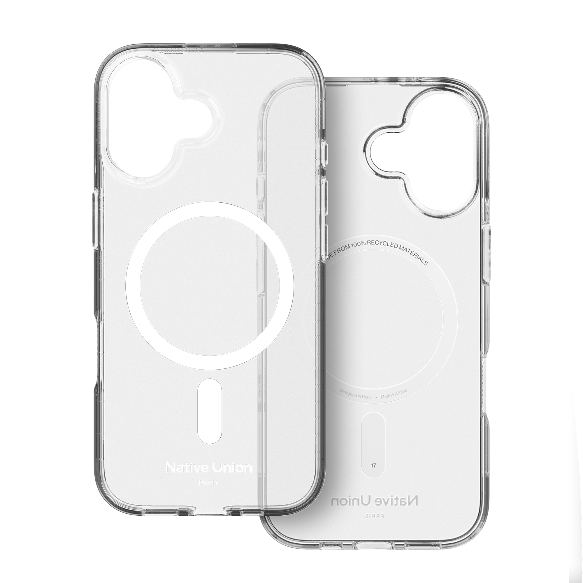 native-union-re-clear-case-pour-iphone-17-coque-transparente-recycl-e-et-antijau image 6