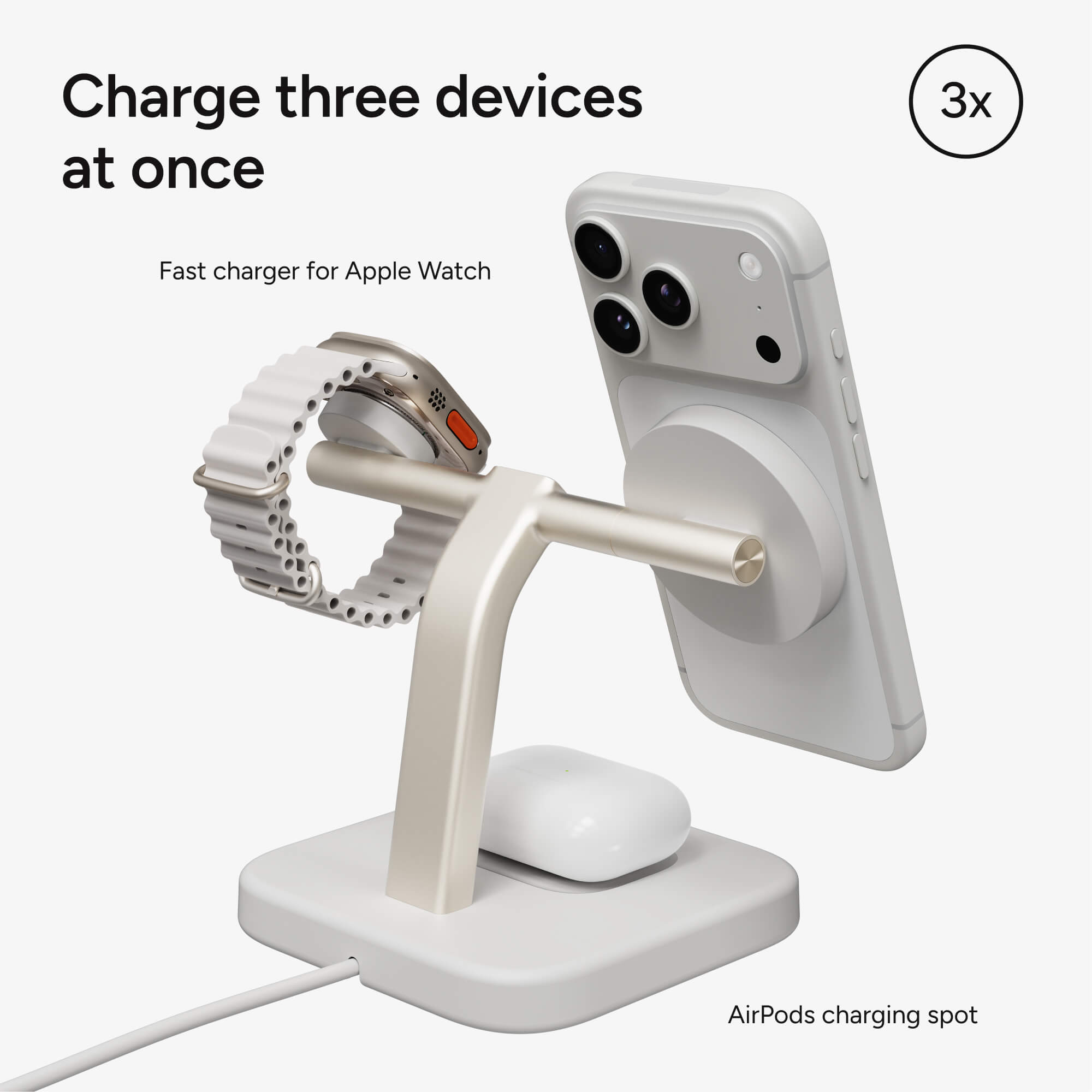 mophie-3-in-1-wireless-charging-stand-magsafe-chargeur-sans-fil-pliable image 4