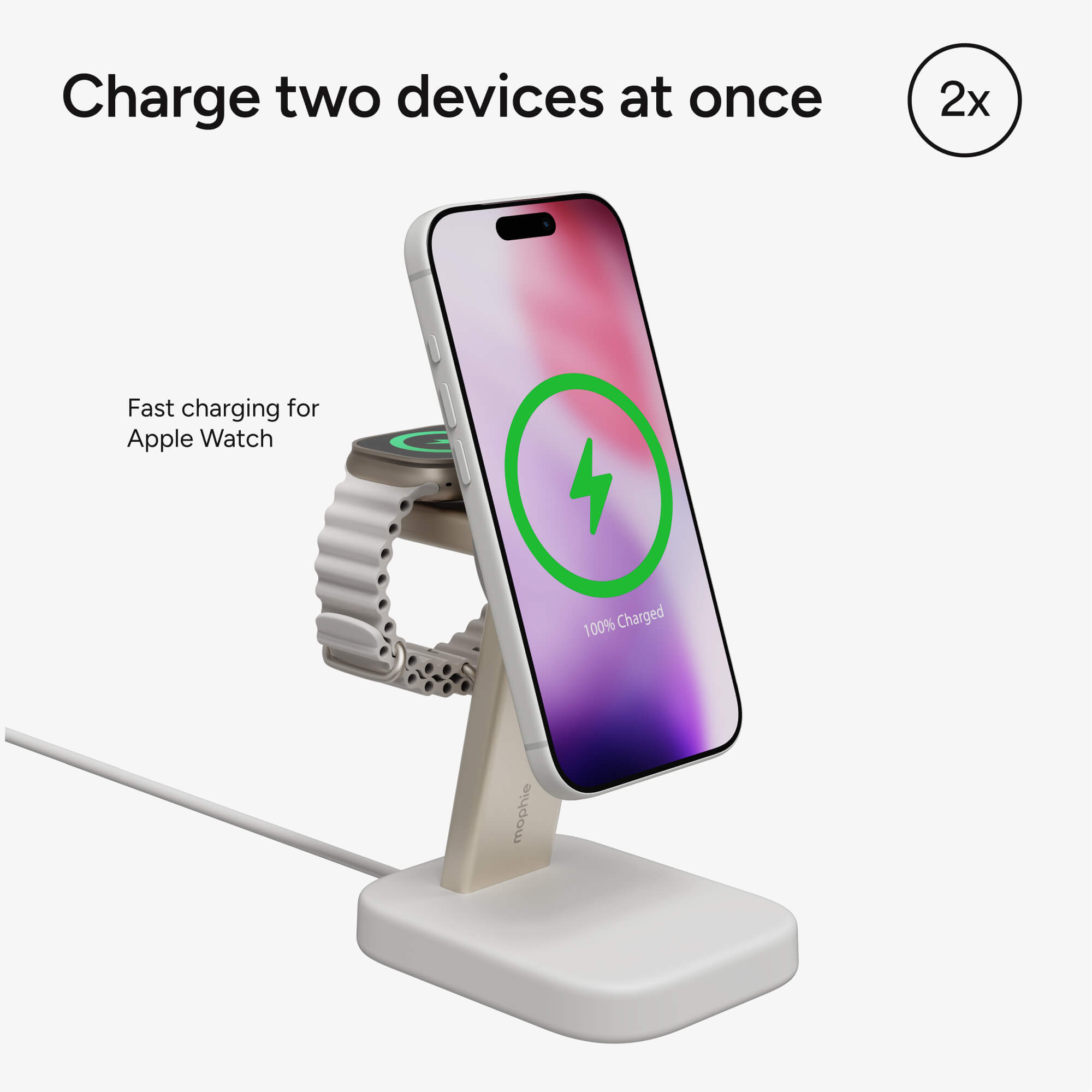 mophie-support-de-charge-sans-fil-2-en-1-pour-iphone-et-apple-watch image 3
