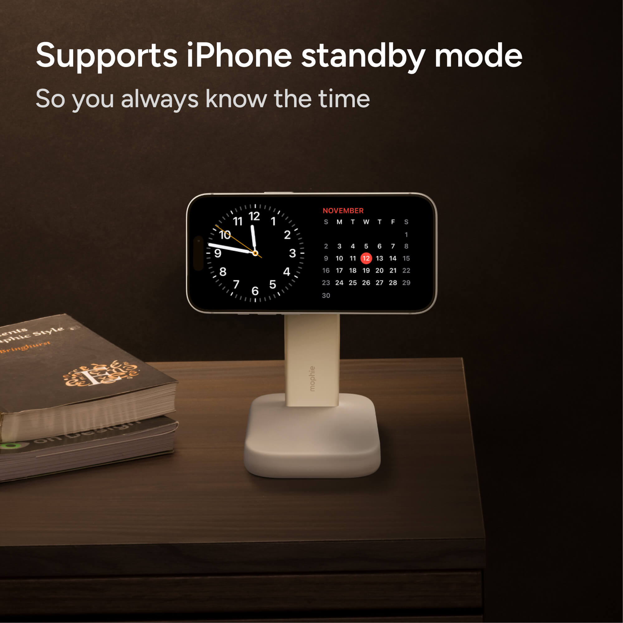 mophie-support-de-charge-sans-fil-compatible-magsafe-et-qi2 image 3