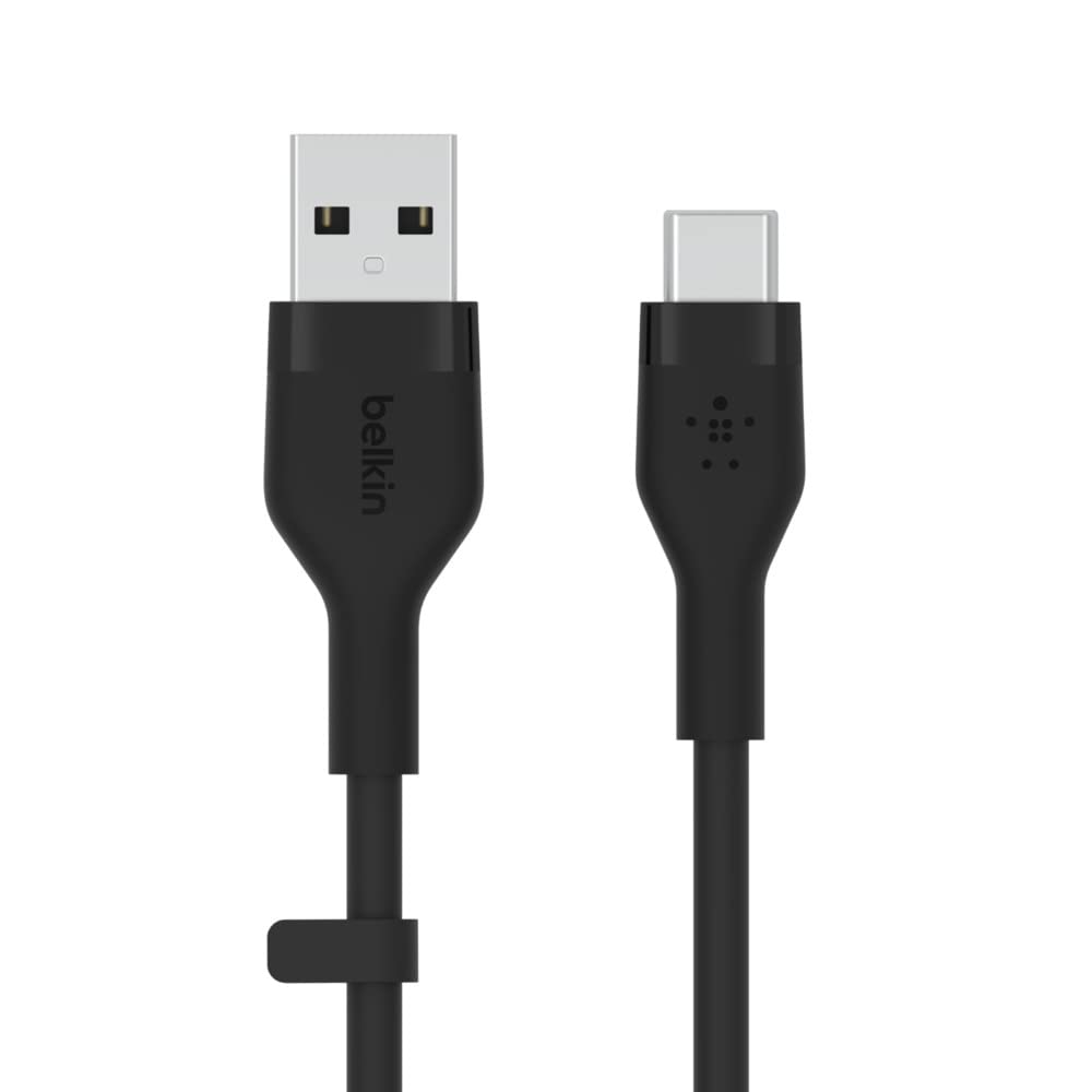belkin-boostcharge-flex-c-ble-usb-c-vers-usb-a-3-m-silicone-certifi-usb-if-noir image 1