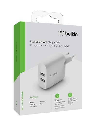 belkin-boostcharge-chargeur-secteur-double-port-usb-a-4-8-a-24-w image 7