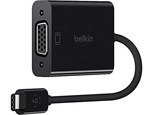 belkin-adaptateur-usb-c-vers-vga-noir-connectez-votre-macbook-ou-ipad-compatible image 2
