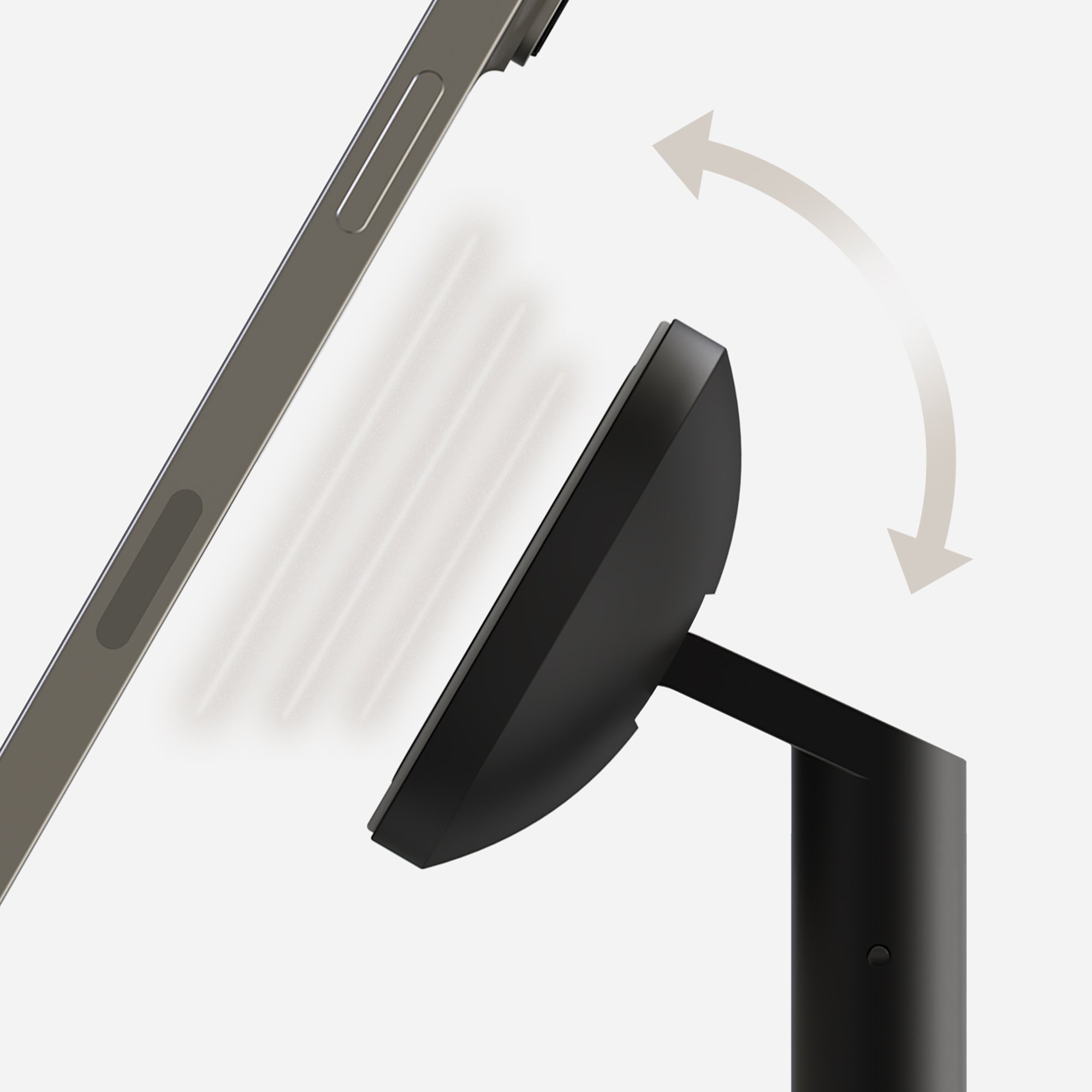 mophie-3-en-1-station-de-charge-sans-fil-bureau-15-w-pour-iphone-airpods-et-appl image 3