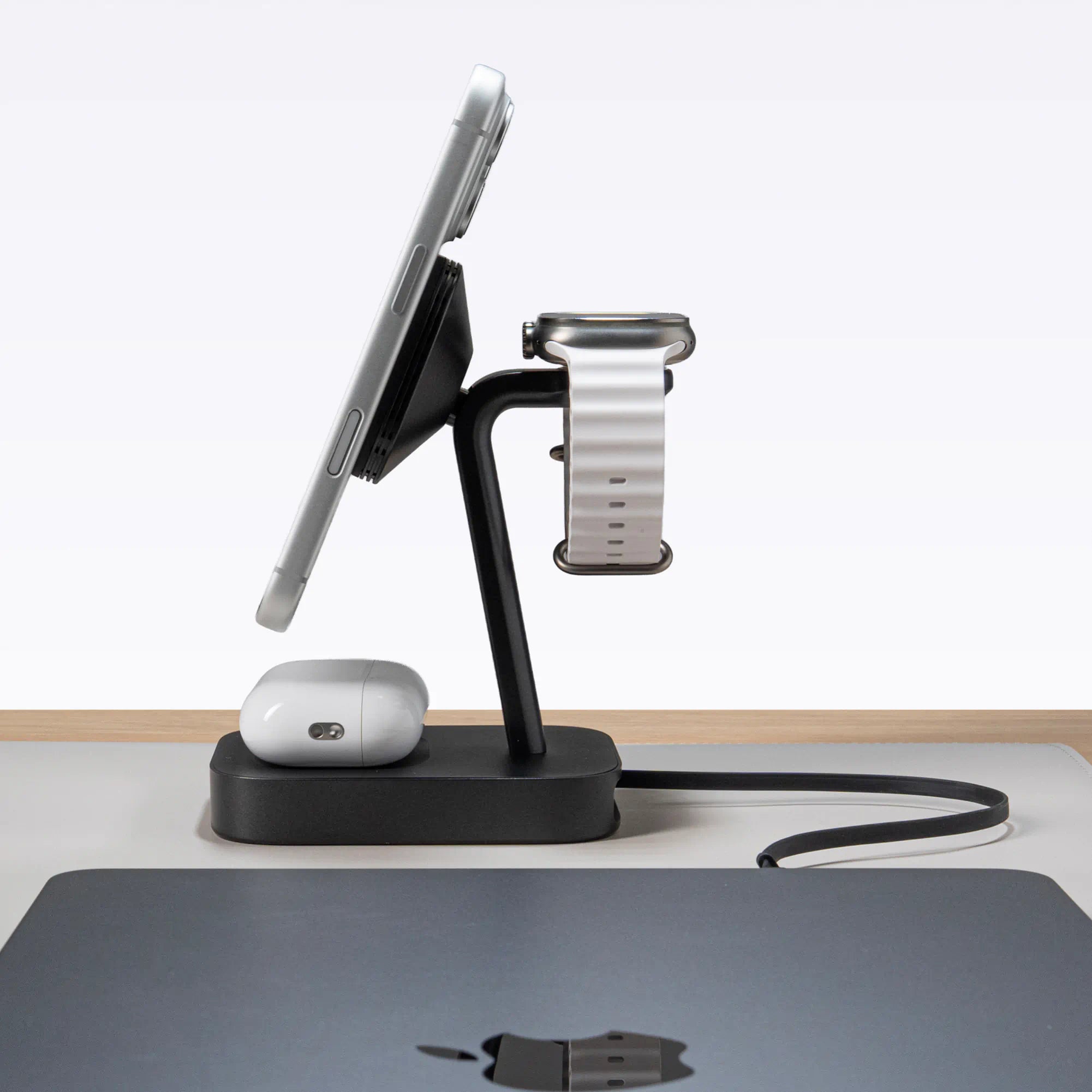 mophie-4-en-1-wireless-charge-stand-station-de-charge-pour-iphone-apple-watch-ai image 5